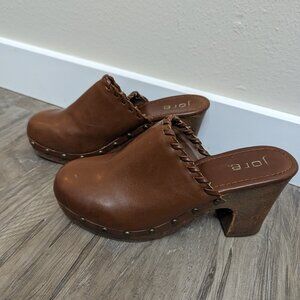 JORE Lauren Faux Leather Slip-On Mules